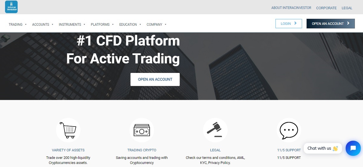 Interac Investor Homepage Interac Investor Homepage