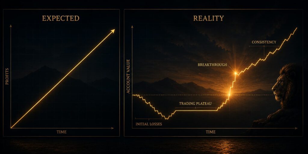 The trading plateau is where most traders quit,