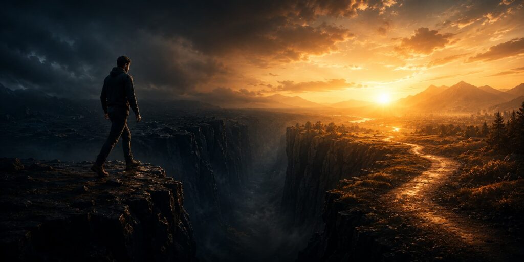 The breakthrough after the trading plateau happens