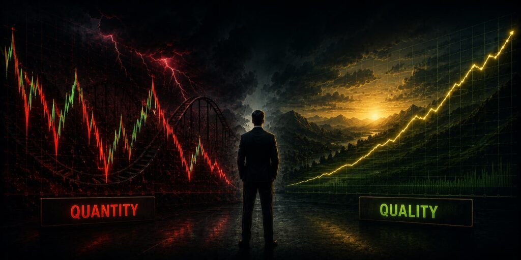 Trading quality: Quality trades produce smooth equity curves