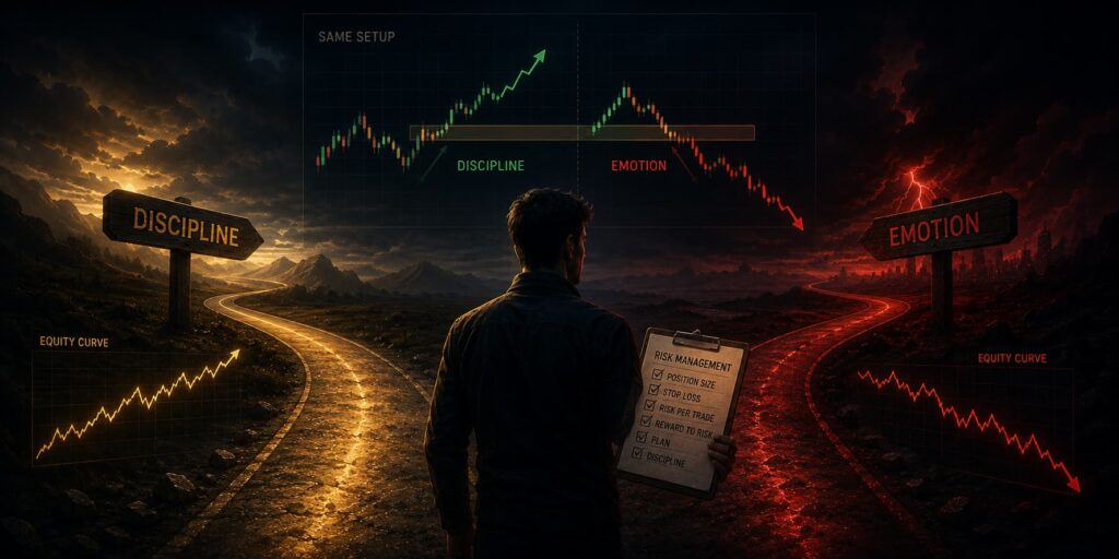 Trading consistency: Small decisions like position sizing, stop-loss placement, and risk management determine trading results.