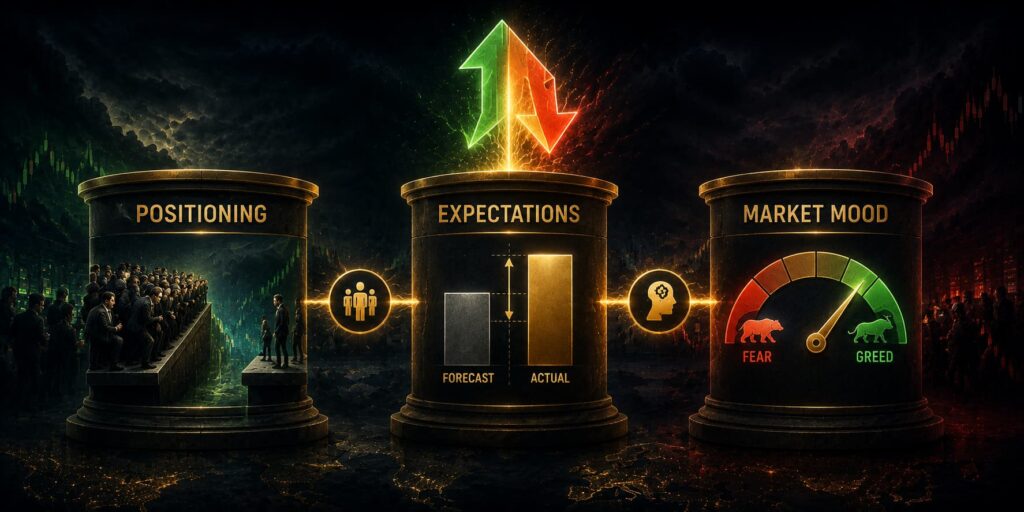 Three factors decide market news reaction