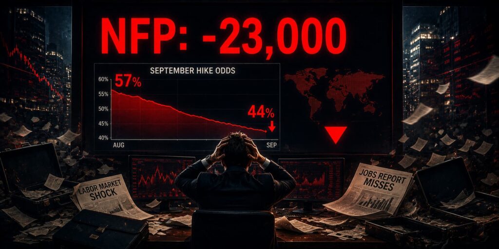  Weekly wrap: NFP misses badly at -23,000 jobs,