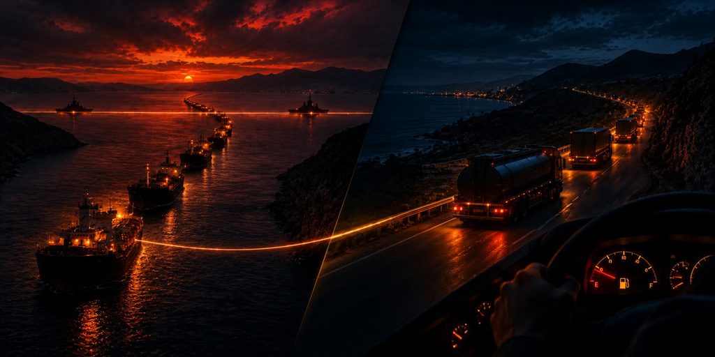 Market breadth pressure starts in energy: the Strait of Hormuz stays restricted