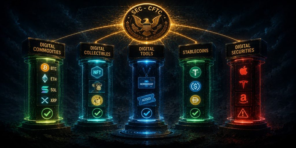 Crypto ETPs: SEC and CFTC classify digital assets