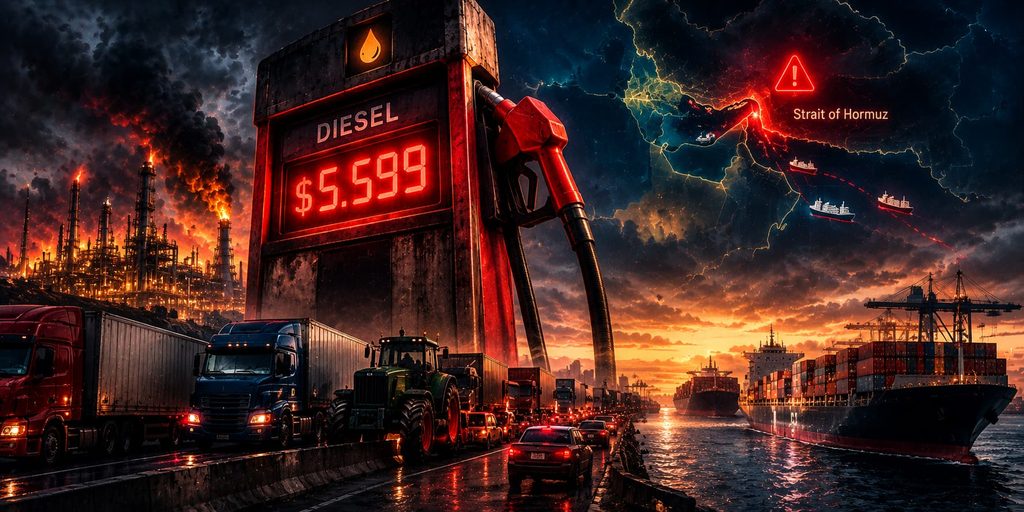 Macro analysis: Diesel at $5.60 per gallon is the real economic problem
