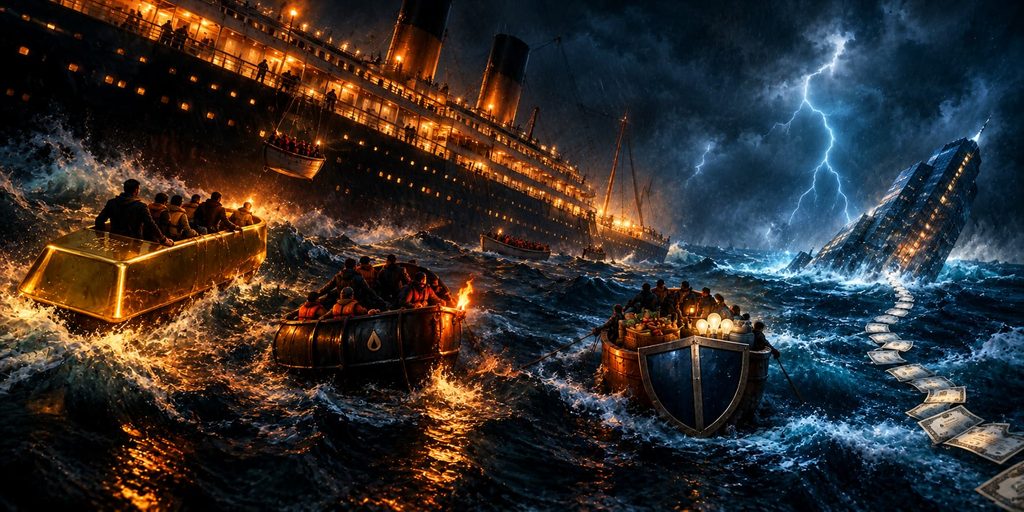 Stagflation winners and losers: gold, energy and defensive stocks stay afloat while growth stocks and long bonds sink.